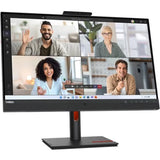 Lenovo ThinkVision T27hv-30 27" Class Webcam WQHD LCD Monitor - 16:9 - Raven Black