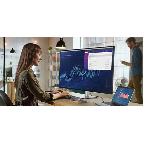Dell UltraSharp U4323QE 43" Class 4K UHD LCD Monitor - 16:9 - Silver