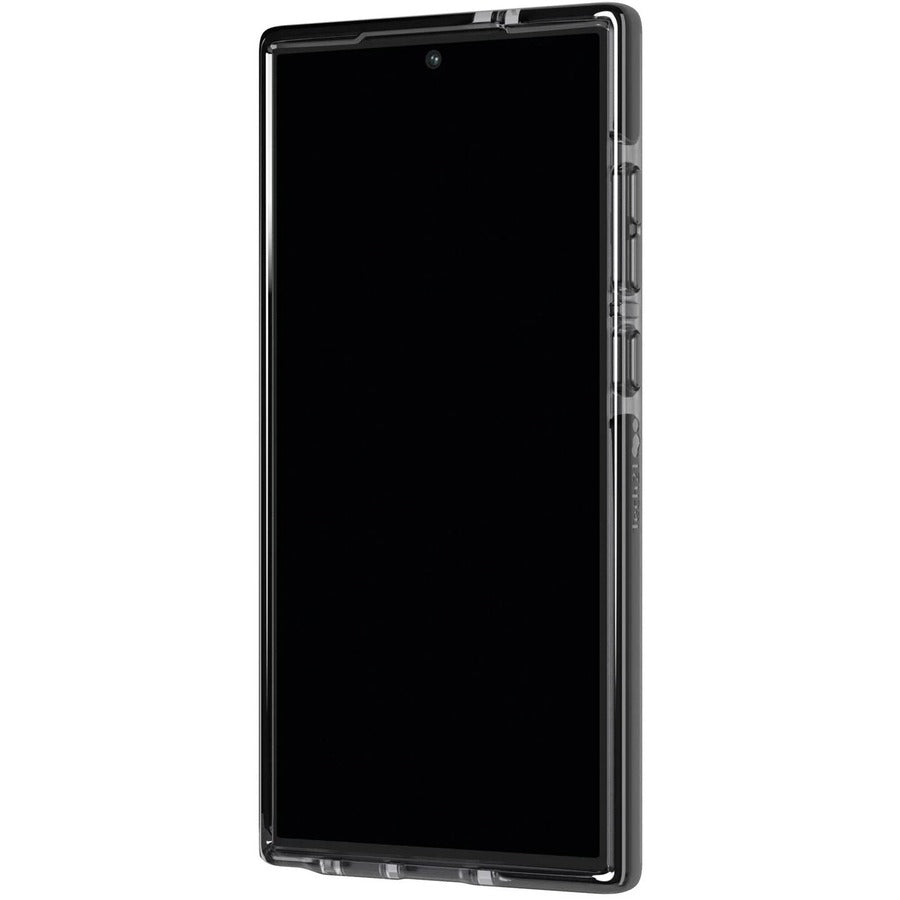 Tech21 Evo Check Case for Samsung Galaxy S23 Ultra Smartphone - Iconic Check Design - Smokey, Black