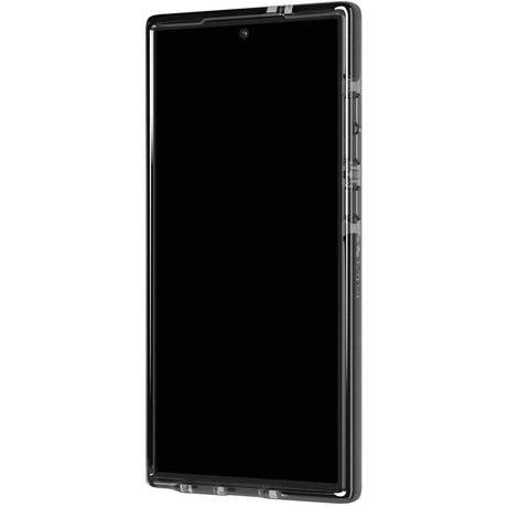 Tech21 Evo Check Case for Samsung Galaxy S23 Ultra Smartphone - Iconic Check Design - Smokey, Black