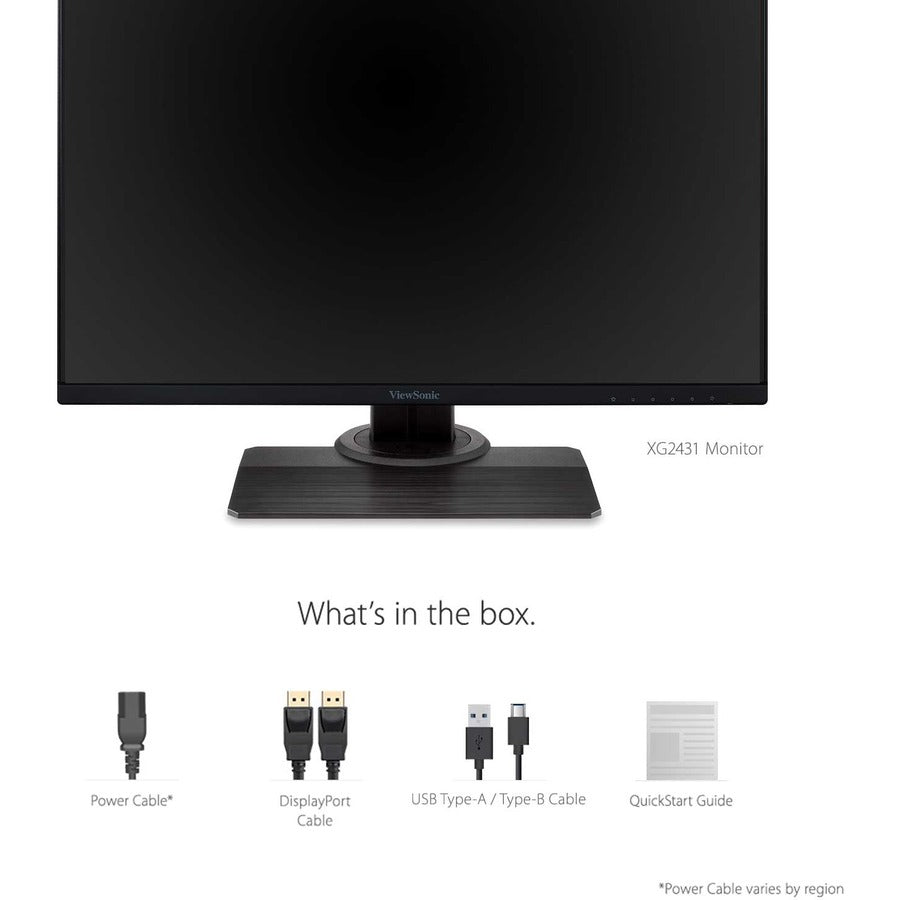 ViewSonic Elite XG2431 24" Class Full HD LED Monitor - 16:9 - Black