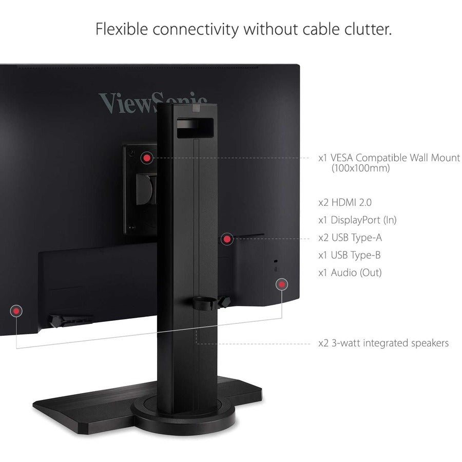 ViewSonic Elite XG2431 24" Class Full HD LED Monitor - 16:9 - Black