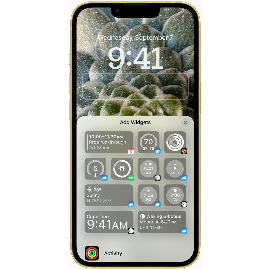 Apple iPhone 14 Plus 256 GB Smartphone - 17 cm (6.7") OLED 2778 x 1284 - Hexa-core (AvalancheDual-core (2 Core) 3.23 GHz + Blizzard Quad-core (4 Core) 1.82 GHz - 6 GB RAM - iOS 16 - 5G - Yellow
