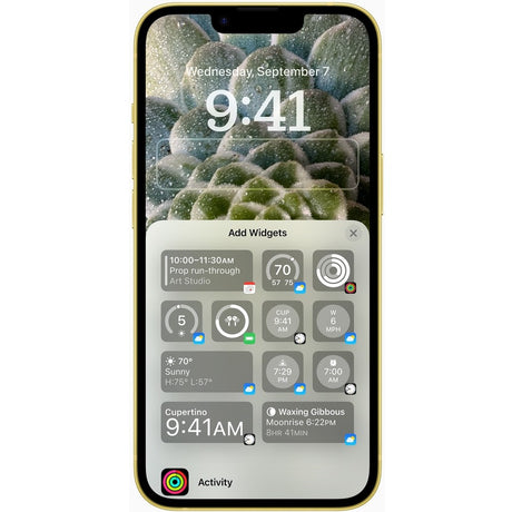 Apple iPhone 14 Plus 256 GB Smartphone - 17 cm (6.7") OLED 2778 x 1284 - Hexa-core (AvalancheDual-core (2 Core) 3.23 GHz + Blizzard Quad-core (4 Core) 1.82 GHz - 6 GB RAM - iOS 16 - 5G - Yellow