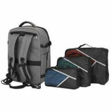 Manhattan Rome Carrying Case (Backpack) for 27.9 cm (11") to 43.9 cm (17.3") Notebook - Light Grey