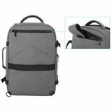 Manhattan Rome Carrying Case (Backpack) for 27.9 cm (11") to 43.9 cm (17.3") Notebook - Light Grey