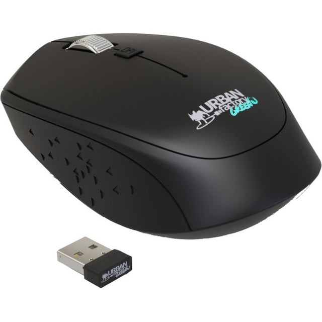 Urban Factory CYCLEE Mouse - Radio Frequency - USB Type A, USB Type C - 3 Button(s)
