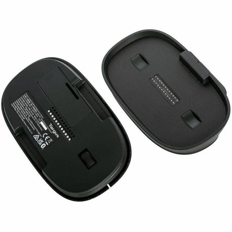 Targus ErgoFlip AMB586GL Mid Size Mouse - Bluetooth - BlueTrace - 6 Button(s) - Black