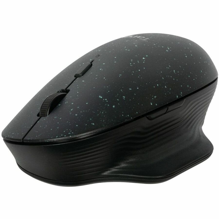 Targus ErgoFlip AMB586GL Mid Size Mouse - Bluetooth - BlueTrace - 6 Button(s) - Black