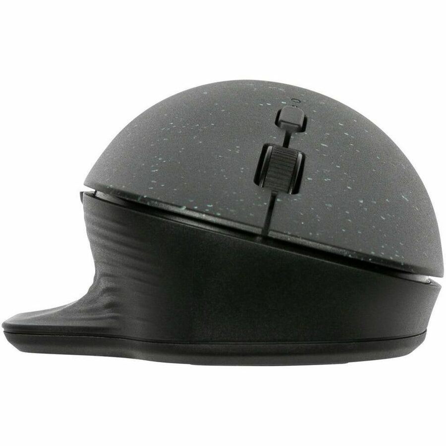 Targus ErgoFlip AMB586GL Mid Size Mouse - Bluetooth - BlueTrace - 6 Button(s) - Black