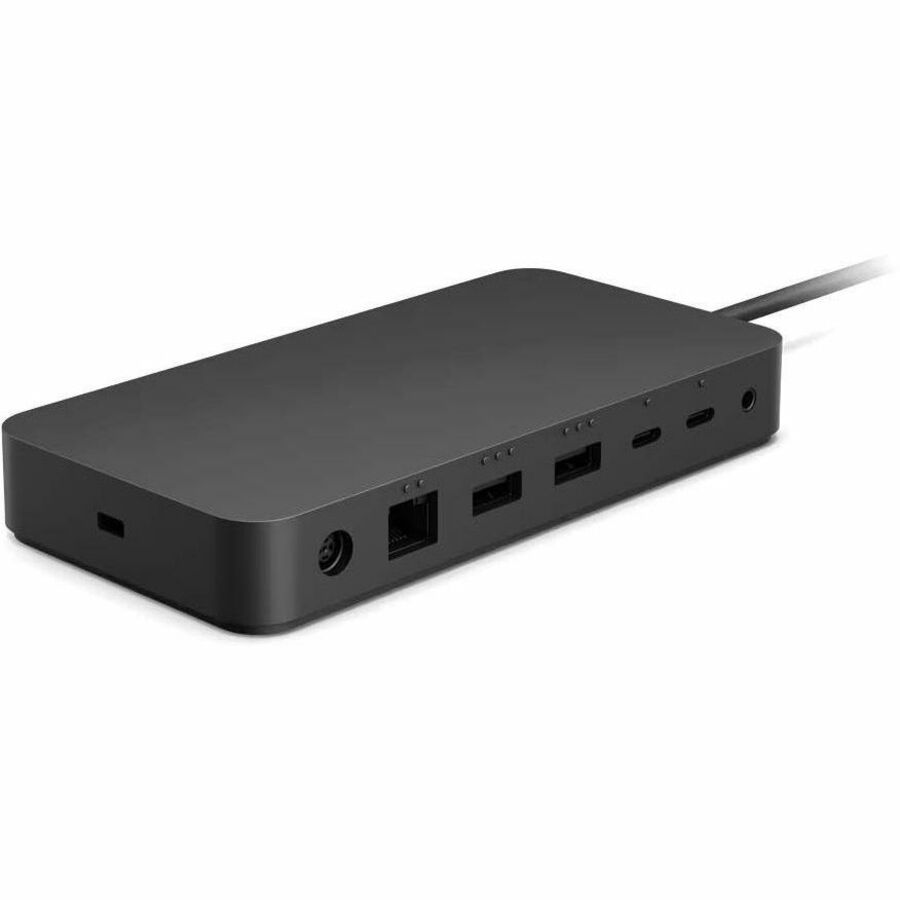 Microsoft Thunderbolt 4 Docking Station for Notebook, Monitor, Desktop PC - Charging Capability - 165 W - Black