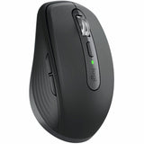 Logitech MX Anywhere 3S Mouse - Bluetooth - USB Type C - Darkfield - 6 Button(s) - Graphite Grey