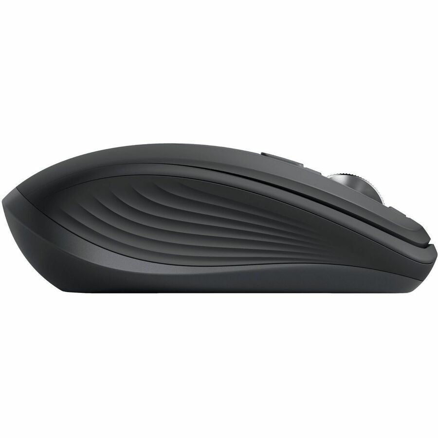 Logitech MX Anywhere 3S Mouse - Bluetooth - USB Type C - Darkfield - 6 Button(s) - Graphite Grey