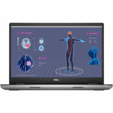 Dell Precision 7000 7780 43.2 cm (17") Mobile Workstation - Full HD - Intel Core i7 13th Gen i7-13850HX - vPro Technology - 32 GB - 1 TB SSD - English (UK) Keyboard - Aluminum Titan Gray