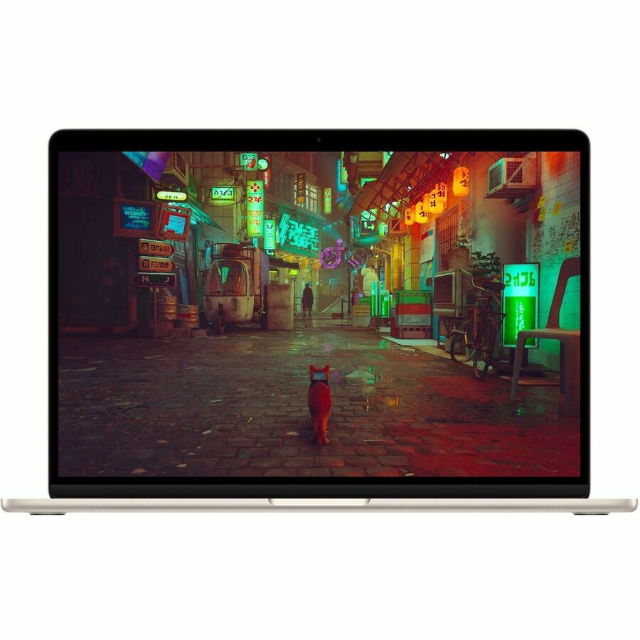 Apple MacBook Air MQKV3B/A 38.9 cm (15.3") Notebook - Apple M2 - 8 GB - 512 GB SSD - English (UK) Keyboard - Starlight