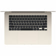 Apple MacBook Air MQKV3B/A 38.9 cm (15.3") Notebook - Apple M2 - 8 GB - 512 GB SSD - English (UK) Keyboard - Starlight