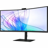 Samsung ViewFinity S6 S34C652VAU 34" Class Webcam UW-QHD Curved Screen LED Monitor - 21:9 - Black