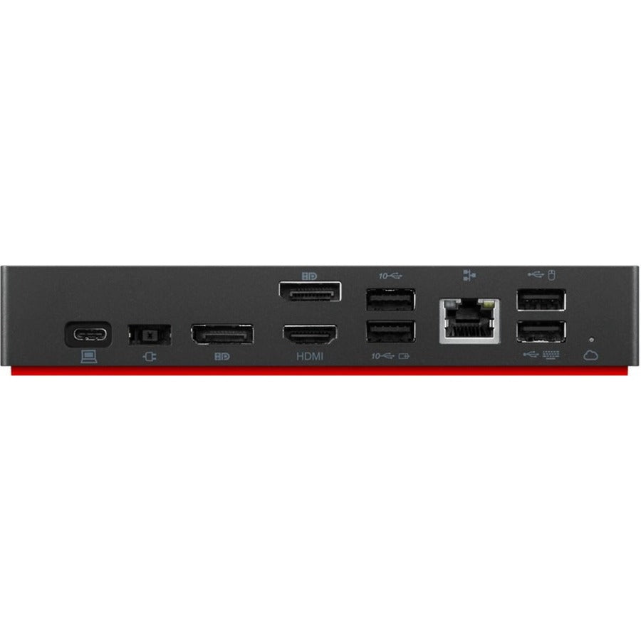 Lenovo USB Type C Docking Station for Desktop PC, Notebook - 96 W