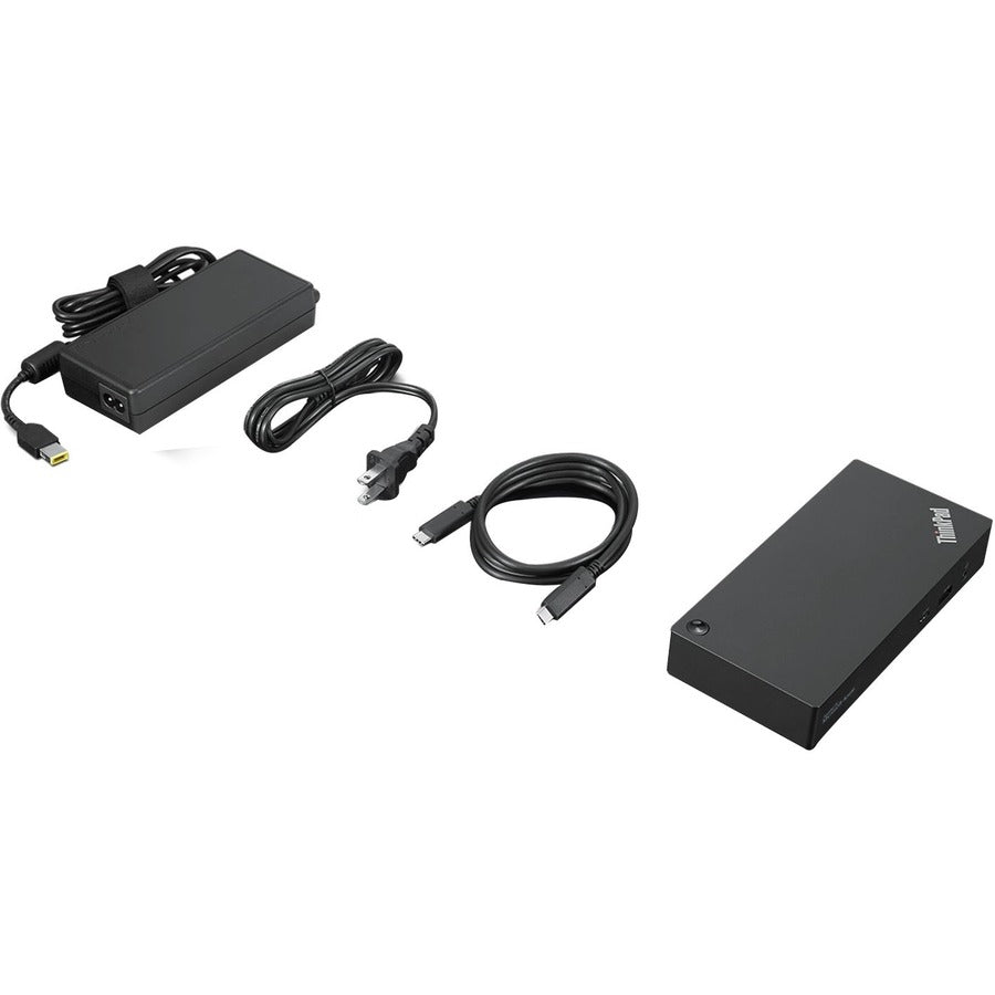 Lenovo USB Type C Docking Station for Desktop PC, Notebook - 96 W