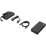 Lenovo USB Type C Docking Station for Desktop PC, Notebook - 96 W