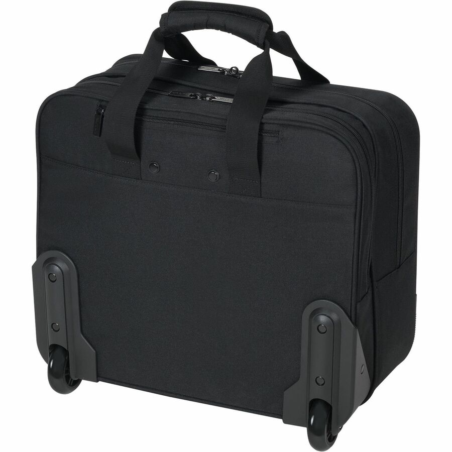 Dicota Eco Top Traveller BASE Carrying Case (Roller) for 32.8 cm (12.9") to 40.6 cm (16") Notebook, Document, Clothes - Black