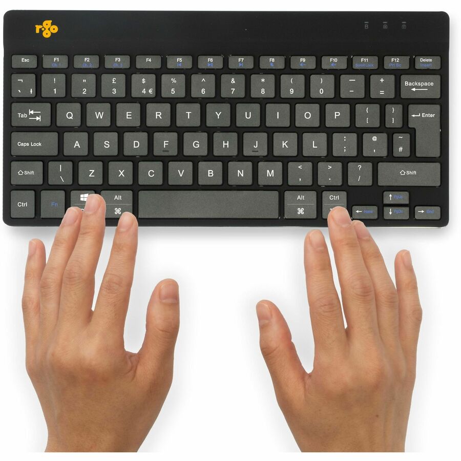 R-Go Compact Break ergonomic keyboard, QWERTY (UK)