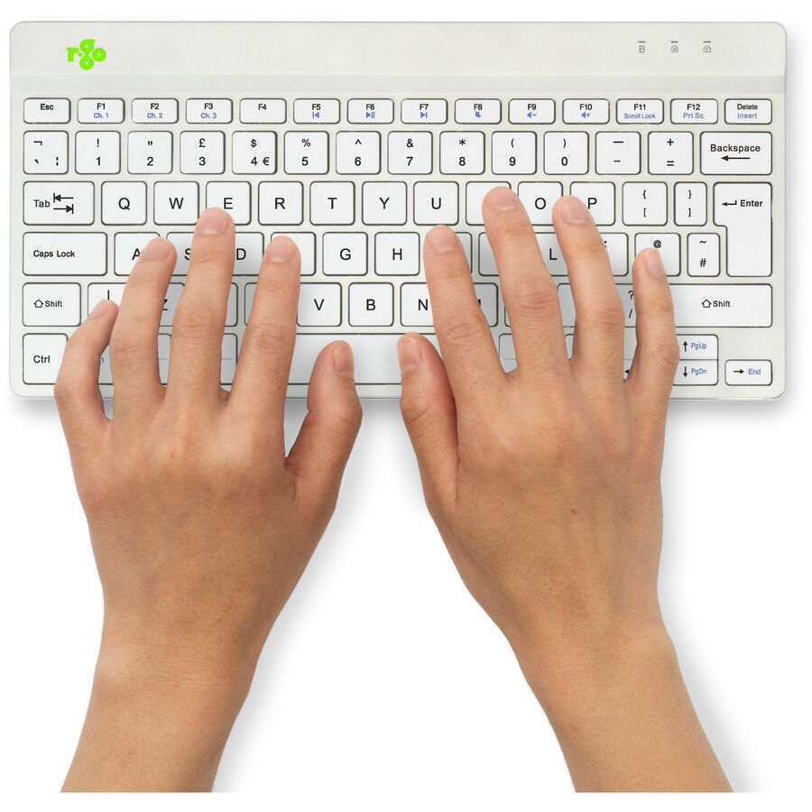 R-Go Compact Break ergonomic keyboard, QWERTY (UK)