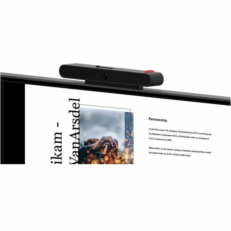 Lenovo ThinkCentre Tiny-In-One 22 Gen 5 22" Class Webcam Full HD LED Monitor - 16:9 - Black