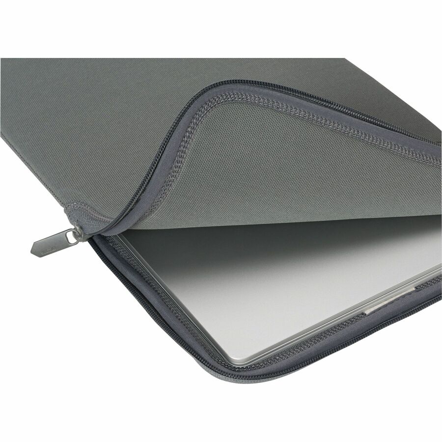 Dicota Eco SLIM L Carrying Case (Sleeve) for 35.6 cm (14") to 38.1 cm (15") Notebook, Accessories - Grey