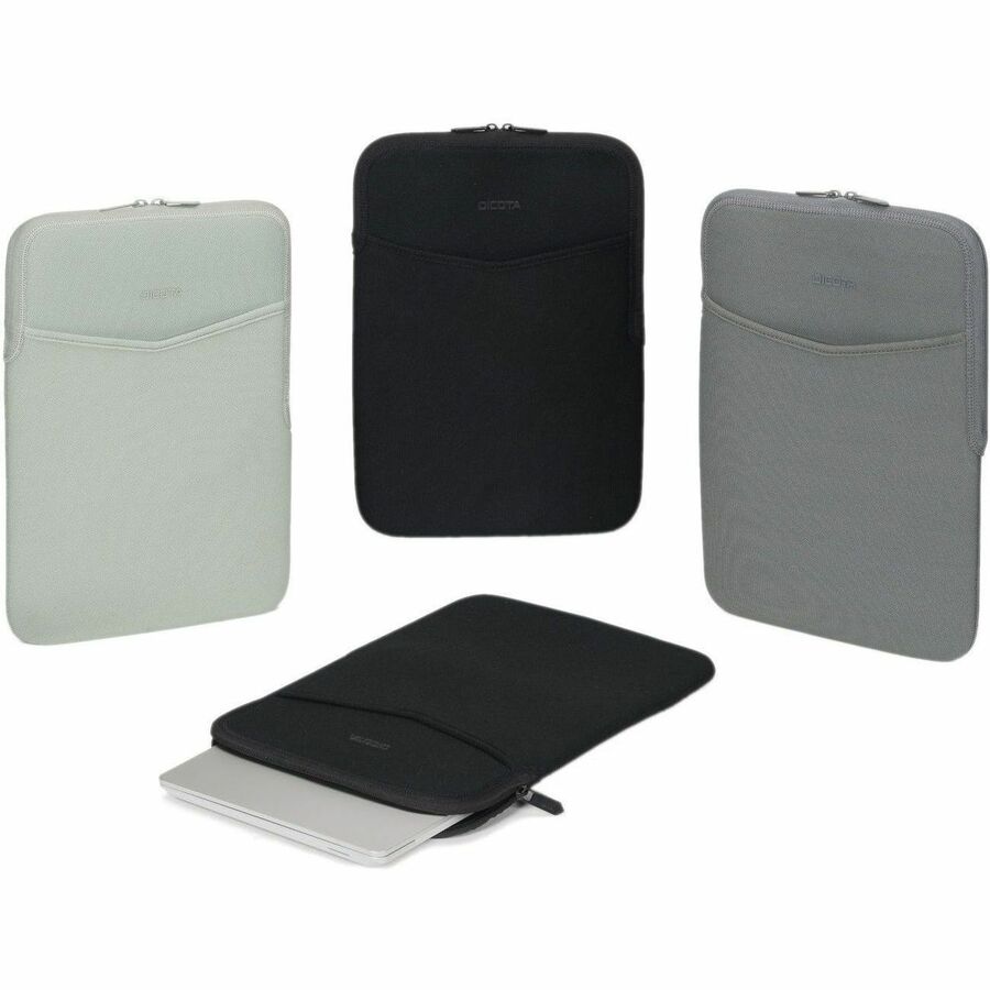 Dicota Eco SLIM S Carrying Case (Sleeve) for 33 cm (13") Microsoft Notebook, Power Bank - Grey