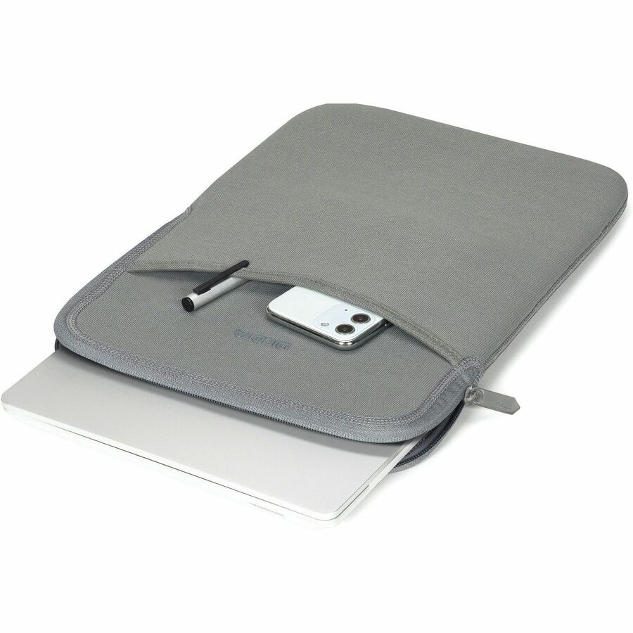 Dicota Eco SLIM S Carrying Case (Sleeve) for 33 cm (13") Microsoft Notebook, Power Bank - Grey