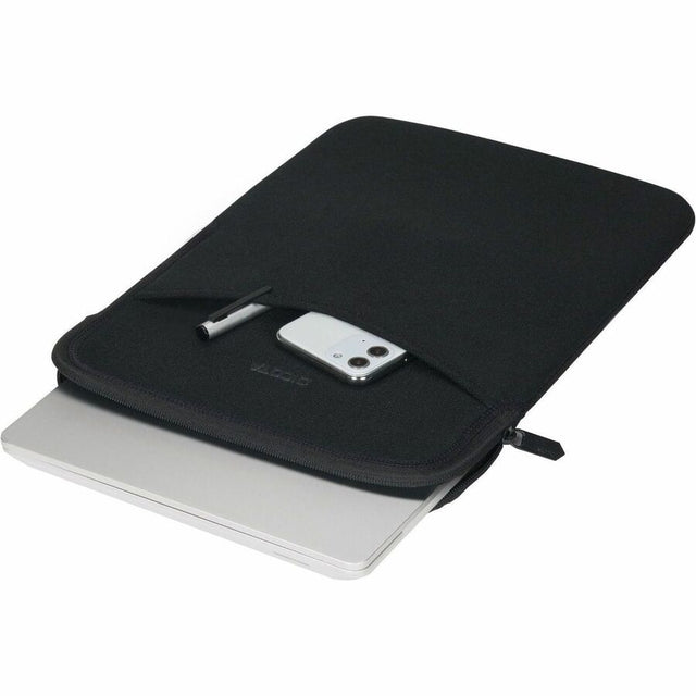 Dicota Eco SLIM Carrying Case (Sleeve) for 38.1 cm (15") Microsoft Notebook, Smartphone, Accessories - Black