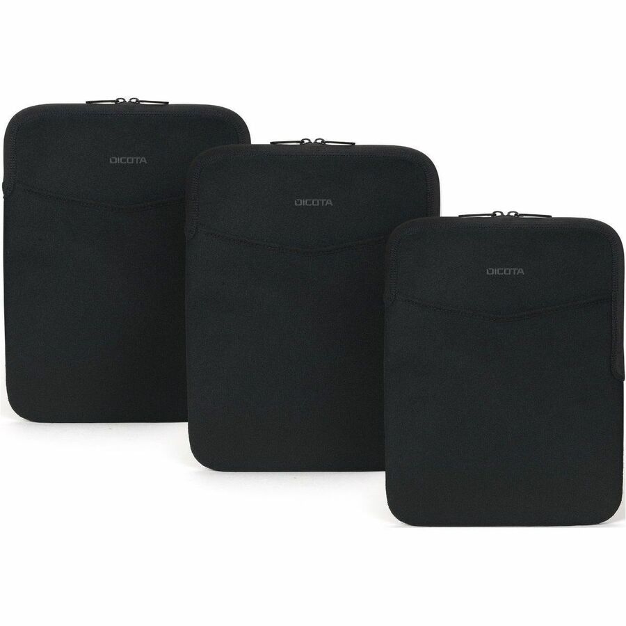 Dicota Eco SLIM Carrying Case (Sleeve) for 38.1 cm (15") Microsoft Notebook, Smartphone, Accessories - Black