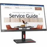 Lenovo ThinkVision S24i-30 24" Class Full HD LED Monitor - 16:9 - Raven Black