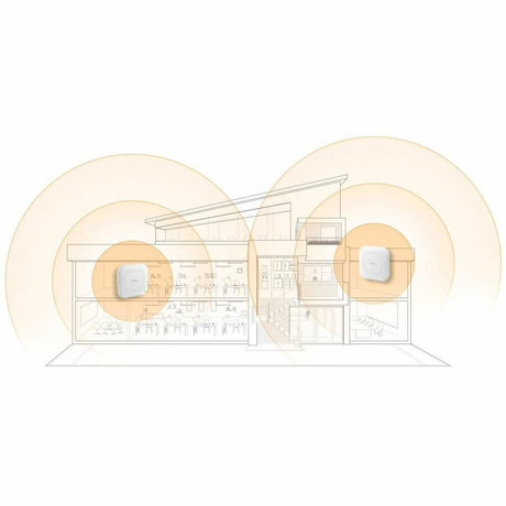 ZYXEL NWA50AX Pro Dual Band Wi-Fi 6 IEEE 802.11 a/b/g/n/ac/ax 2.93 Gbit/s Wireless Access Point - Indoor - White