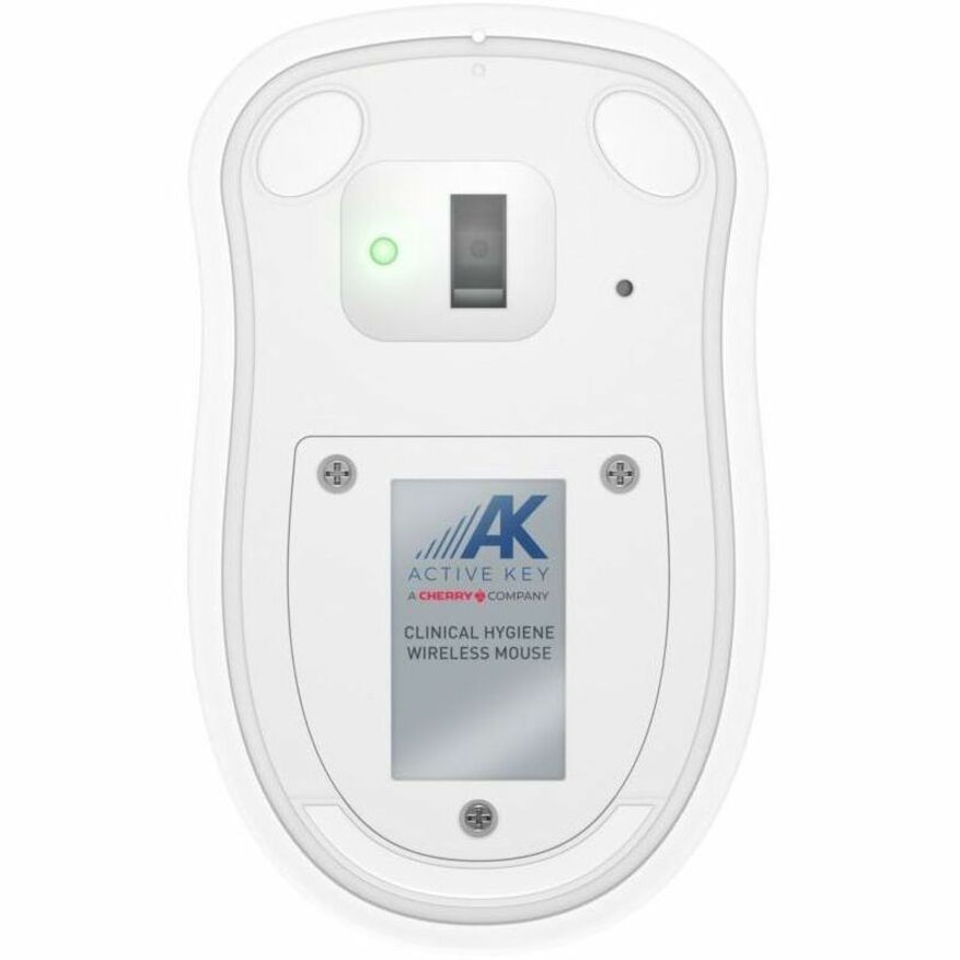 Active Key Mouse - Radio Frequency - USB Type A - Optical - White