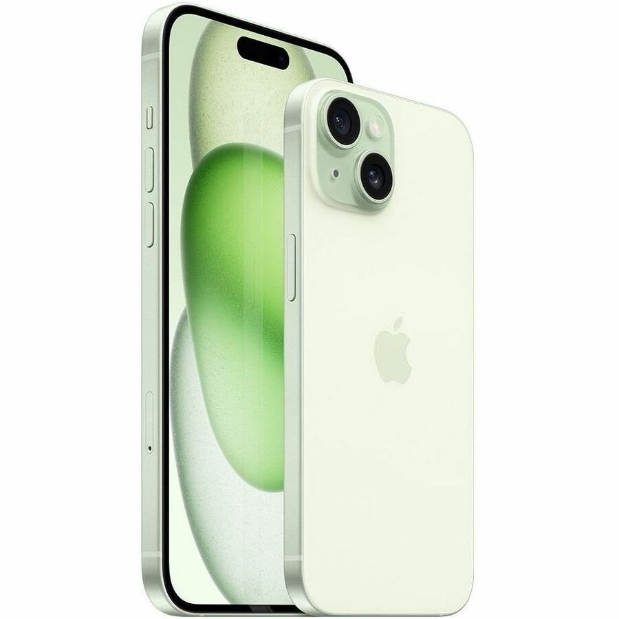 Apple iPhone 15 512 GB Smartphone - 15.5 cm (6.1") OLED 2556 x 1179 - Hexa-core (EverestDual-core (2 Core) 3.46 GHz + Sawtooth Quad-core (4 Core) 2.02 GHz - 6 GB RAM - iOS 17 - 5G - Green