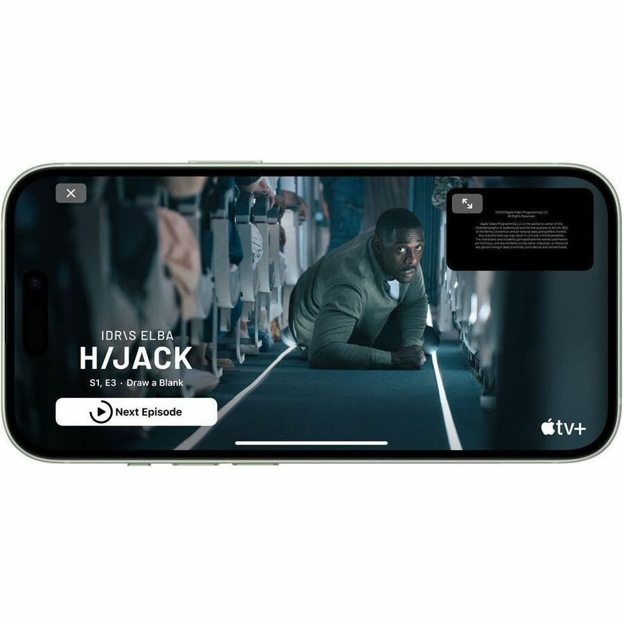 Apple iPhone 15 512 GB Smartphone - 15.5 cm (6.1") OLED 2556 x 1179 - Hexa-core (EverestDual-core (2 Core) 3.46 GHz + Sawtooth Quad-core (4 Core) 2.02 GHz - 6 GB RAM - iOS 17 - 5G - Green