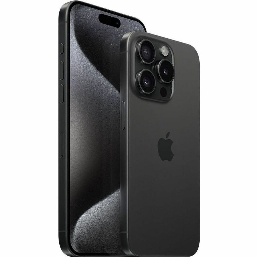 Apple iPhone 15 Pro Max 512 GB Smartphone - 17 cm (6.7") OLED 2796 x 1290 - Hexa-core (A17 ProDual-core (2 Core) 3.78 GHz + A17 Pro Quad-core (4 Core) - 8 GB RAM - iOS 17 - 5G - Black Titanium