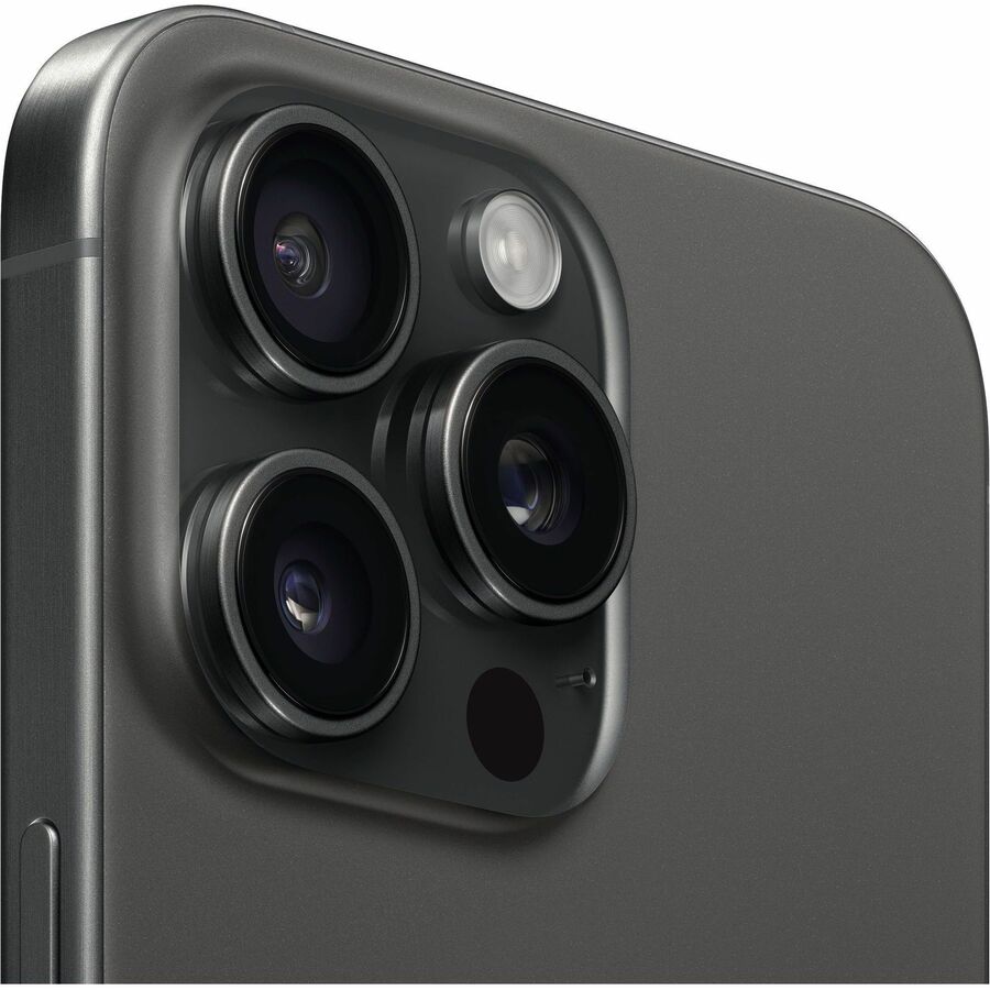 Apple iPhone 15 Pro Max 512 GB Smartphone - 17 cm (6.7") OLED 2796 x 1290 - Hexa-core (A17 ProDual-core (2 Core) 3.78 GHz + A17 Pro Quad-core (4 Core) - 8 GB RAM - iOS 17 - 5G - Black Titanium