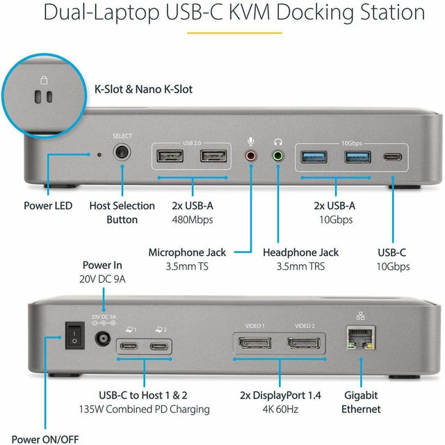 129UE-USBC-KVM-DOCK