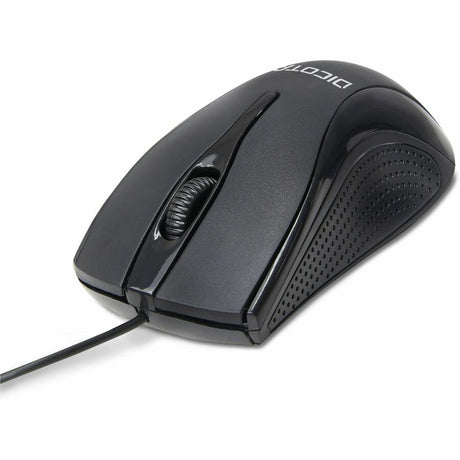 Dicota Mouse - USB Type A - 3 Button(s) - Black - 1