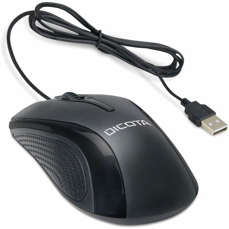 Dicota Mouse - USB Type A - 3 Button(s) - Black - 1