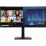 Lenovo ThinkVision P34w-20 34" Class Webcam UW-QHD Curved Screen LED Monitor - 21:9 - Raven Black