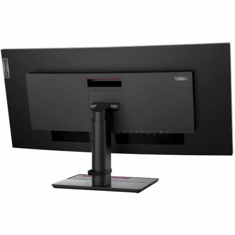 Lenovo ThinkVision P34w-20 34" Class Webcam UW-QHD Curved Screen LED Monitor - 21:9 - Raven Black