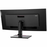 Lenovo ThinkVision P34w-20 34" Class Webcam UW-QHD Curved Screen LED Monitor - 21:9 - Raven Black