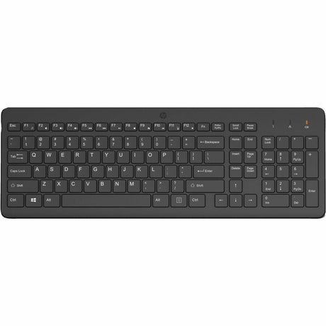 HP 225 Keyboard - Wireless Connectivity - English (UK) - Black