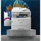 Brother MFC-L8340CDW Wireless LED Multifunction Printer - Colour - Grey