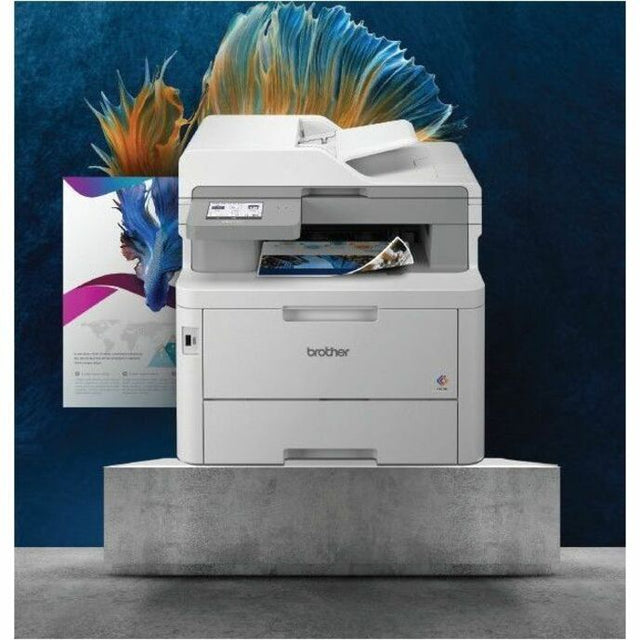 Brother MFC-L8340CDW Wireless LED Multifunction Printer - Colour - Grey