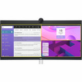 Dell P3424WEB 34" Class Webcam UW-QHD Curved Screen LED Monitor - 21:9 - Black, Silver